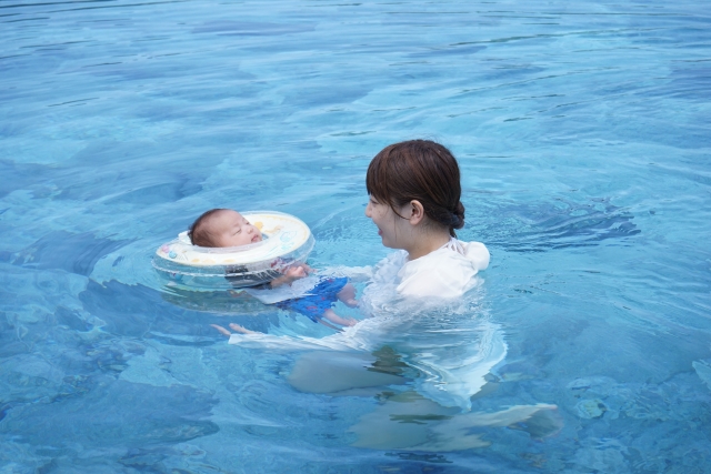 子供とのスイミングスクール通い